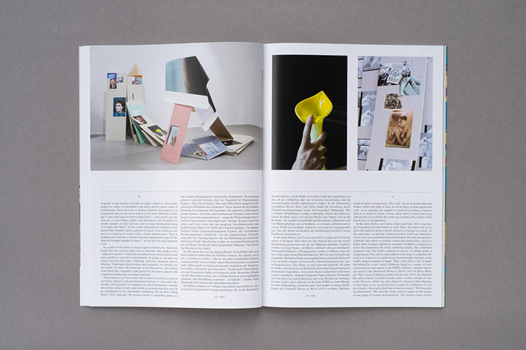 Künstlerinnenbeitrag / Artist feature in <i>Camera Austria International</i> 171/2025, S. / pp. 49–58.<br><br>Doppelseite / spread: Julia Lübbecke, S. / pp. 50–51.