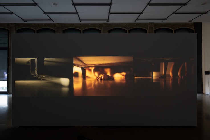 Repeatedly failing to align with light<br>Camera Austria 2025<br>Foto: Markus Krottendorfer