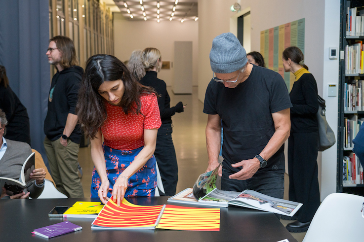 Präsentation & Künstlerinnengespräch<br>
Christian Kasners<br>
30.9.2025<br>
Foto: Natascha Reiterer, Kulturvermittlung Steiermark