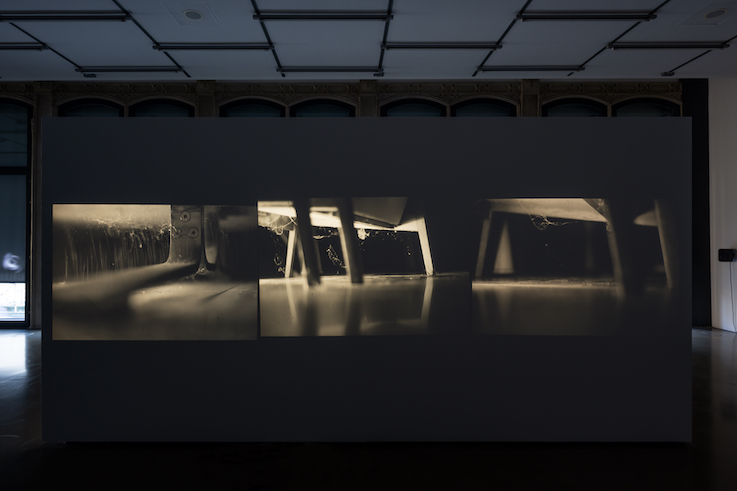 Repeatedly failing to align with light<br>Camera Austria 2025<br>Foto: Markus Krottendorfer