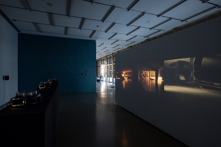 Repeatedly failing to align with light<br>Camera Austria 2025<br>Foto: Markus Krottendorfer