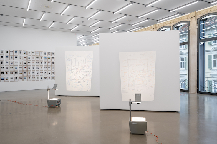 Klara Källström & Thobias Fäldt: The Space Between<br>
Camera Austria 2025<br>
Foto: Markus Krottendorfer