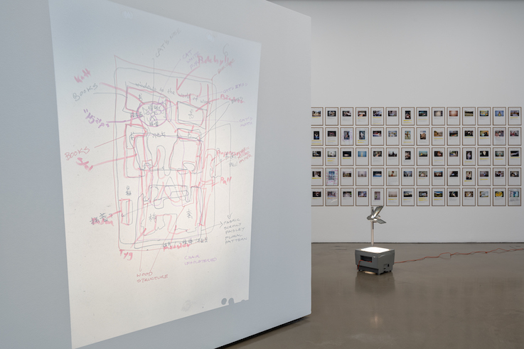 Klara Källström & Thobias Fäldt: The Space Between<br>
Camera Austria 2025<br>
Foto: Markus Krottendorfer