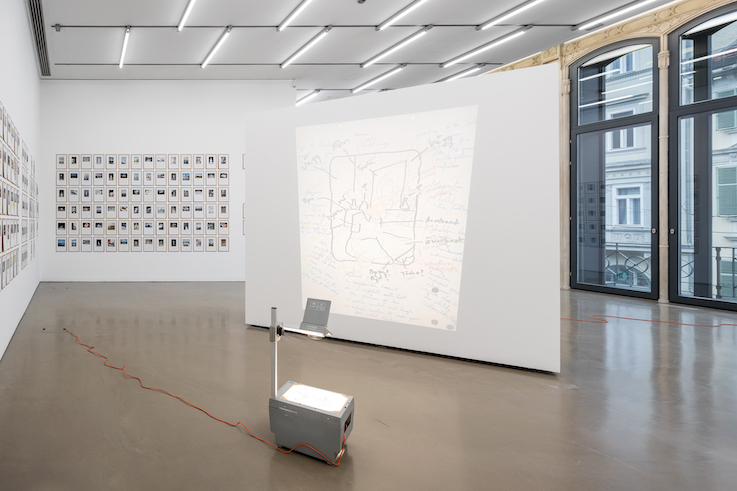 Klara Källström & Thobias Fäldt: The Space Between<br>
Camera Austria 2025<br>
Foto: Markus Krottendorfer