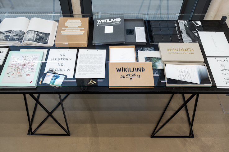 Klara Källström & Thobias Fäldt: The Space Between<br>
Camera Austria 2025<br>
Foto: Markus Krottendorfer