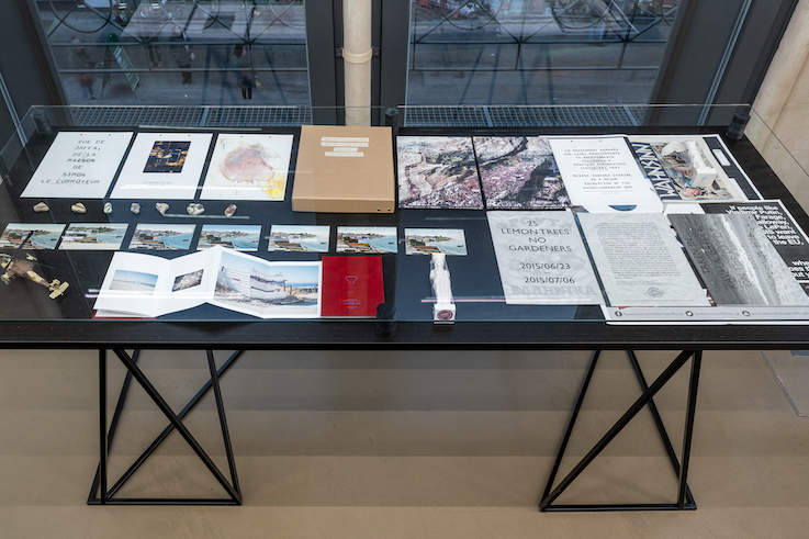 Klara Källström & Thobias Fäldt: The Space Between<br>
Camera Austria 2025<br>
Foto: Markus Krottendorfer