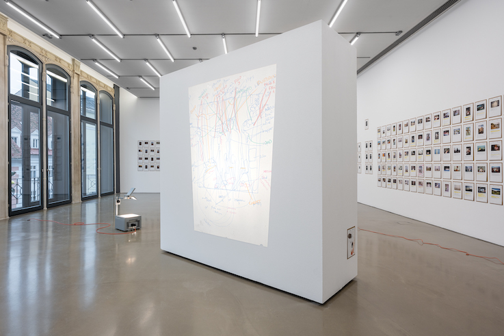 Klara Källström & Thobias Fäldt: The Space Between<br>
Camera Austria 2025<br>
Photo: Markus Krottendorfer