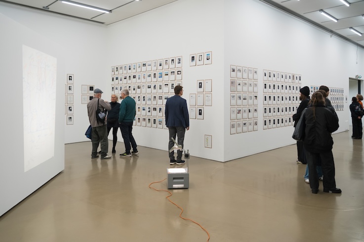 Eröffnung<br>Klara Källström & Thobias Fäldt: The Space Between<br>Preisverleihung<br>Camera Austria-Preis für zeitgenössische Fotografie der Stadt Graz 2025 an<br>
Jakob Ganslmeier & Ana Zibelnik
<br>Foto: Natascha Reiterer