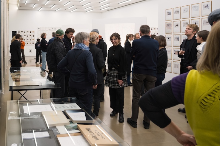 Eröffnung<br>Klara Källström & Thobias Fäldt: The Space Between<br>Preisverleihung<br>Camera Austria-Preis für zeitgenössische Fotografie der Stadt Graz 2025 an<br>
Jakob Ganslmeier & Ana Zibelnik
<br>Foto: Natascha Reiterer