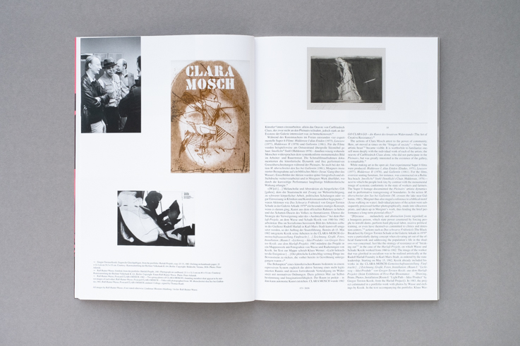 Künstlerbeitrag / Artist feature in <i>Camera Austria International</i> 173/2026, S. / pp. 9–18.<br><br>Doppelseite / spread: Clara Mosch, S. / pp. 14–15.