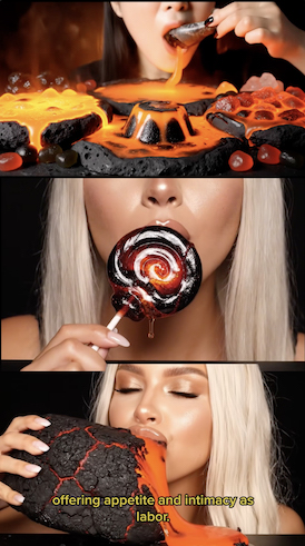 S()fia Braga, Still aus: Platform Workshippers, 2023–2025.