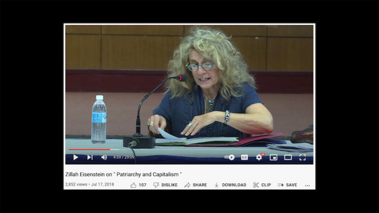 Zarina Nares, still from: Meditation for Releasing The Capitalist Patriarchy Within, 2022.