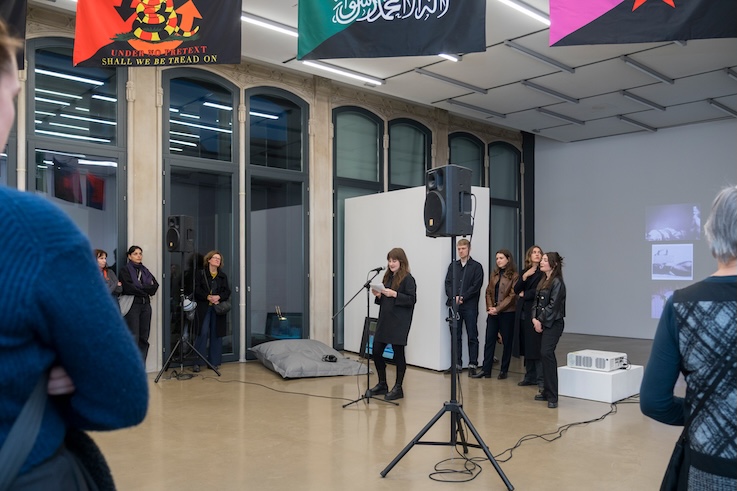 Eröffnung<br>Platform Wars<br>Camera Austria 2026<br>Foto: Natascha Reiterer