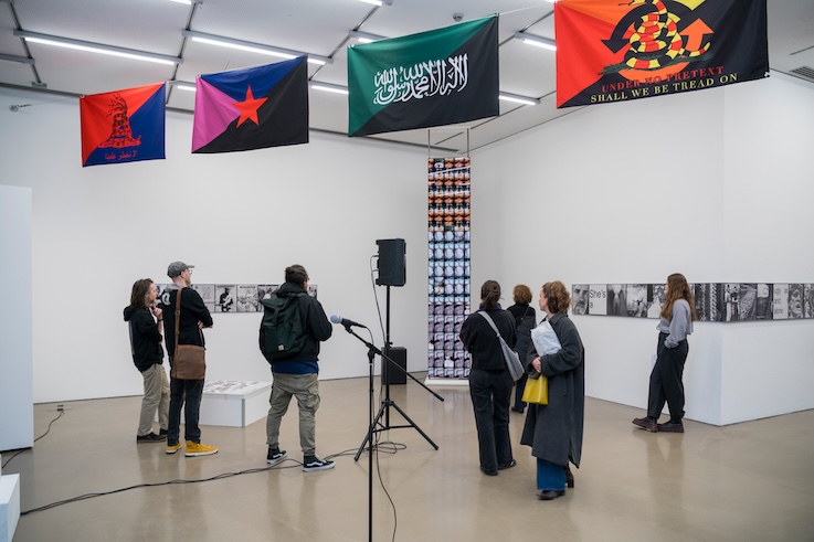 Eröffnung<br>Platform Wars<br>Camera Austria 2026<br>Foto: Natascha Reiterer