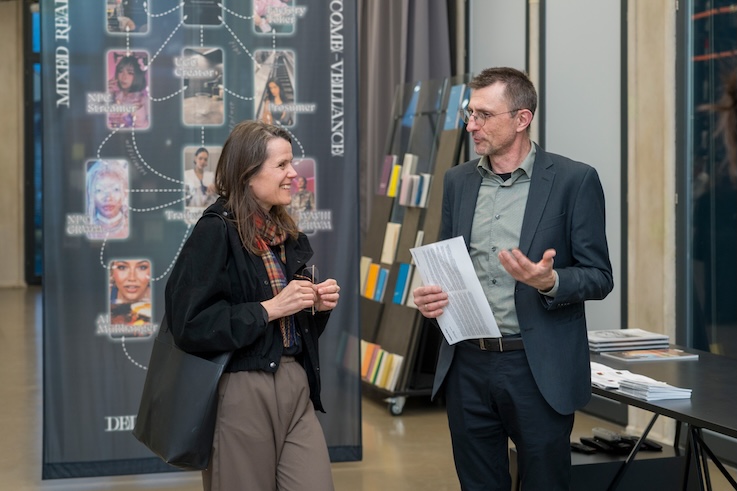 Eröffnung<br>Platform Wars<br>Camera Austria 2026<br>Foto: Natascha Reiterer