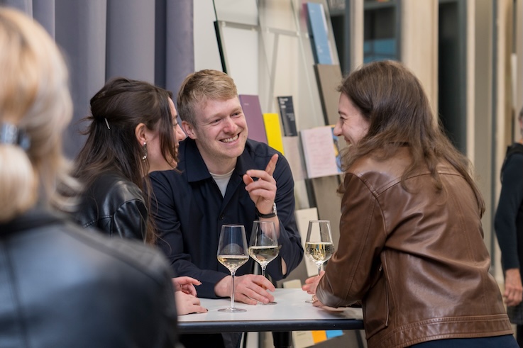 Eröffnung<br>Platform Wars<br>Camera Austria 2026<br>Foto: Natascha Reiterer