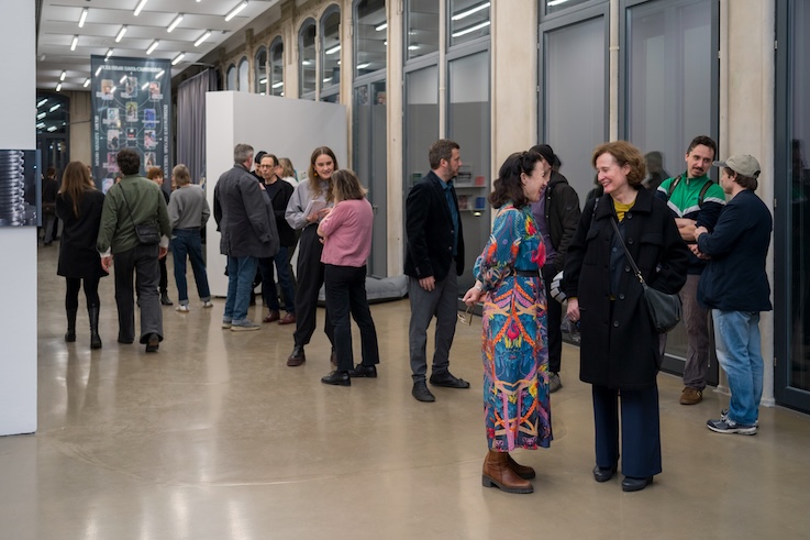 Eröffnung<br>Platform Wars<br>Camera Austria 2026<br>Foto: Natascha Reiterer