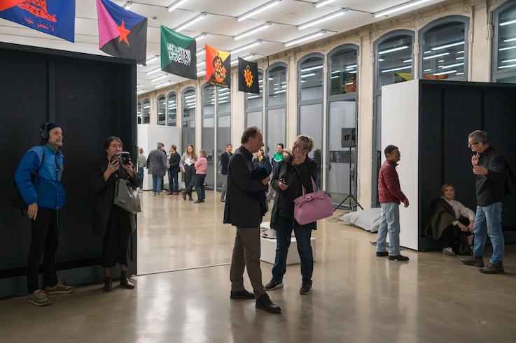 Eröffnung<br>Platform Wars<br>Camera Austria 2026<br>Foto: Natascha Reiterer