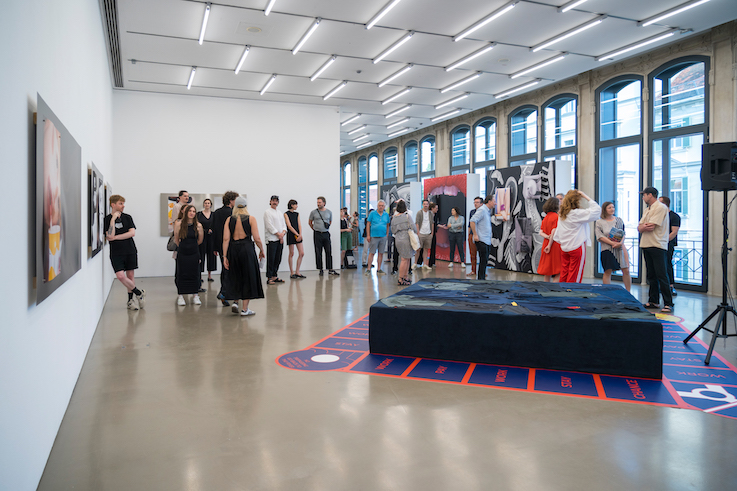 Opening<br>Luise Marchand: Prospects of Winning<br>Camera Austria 2026<br>Photo: Natascha Reiterer