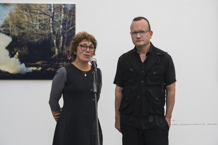 Eröffnung<br>Valérie Jouve: The Outside Inside<br>Camera Austria 2026<br>Foto: Natascha Reiterer